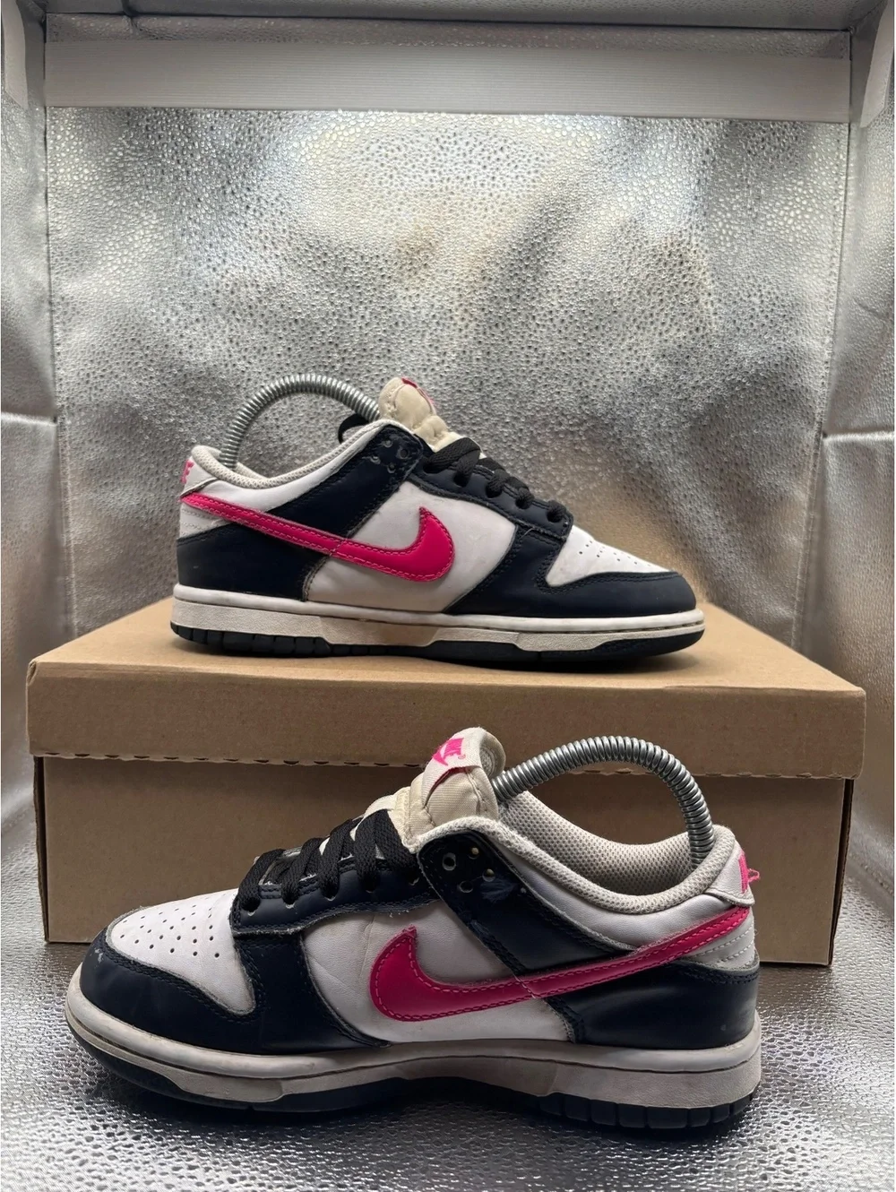 Nike dunk low obsidian fierce pink GS